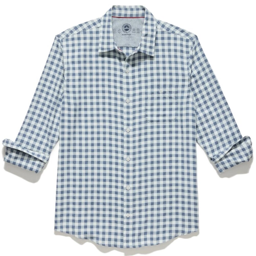 Flag & Anthem Westerly Performance Icon Shirt – Navy/White